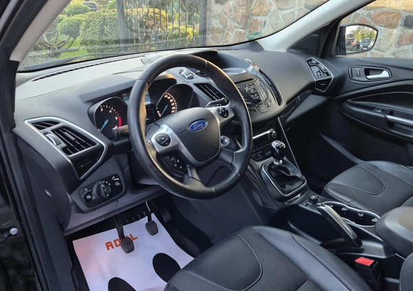 Ford Kuga cena 52900 przebieg: 159000, rok produkcji 2014 z Szczucin małe 562